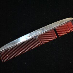 Antique Webster Sterling Silver Comb